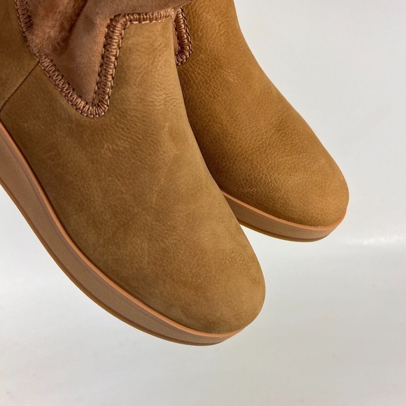 OluKai Pa'ina Hulu women's size 7 tan suede minimalist water resistant boots - Picture 9 of 12